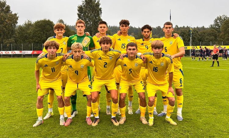 Three Dynamo players featured for Ukraine U18 against Sweden at tournament in Croatia