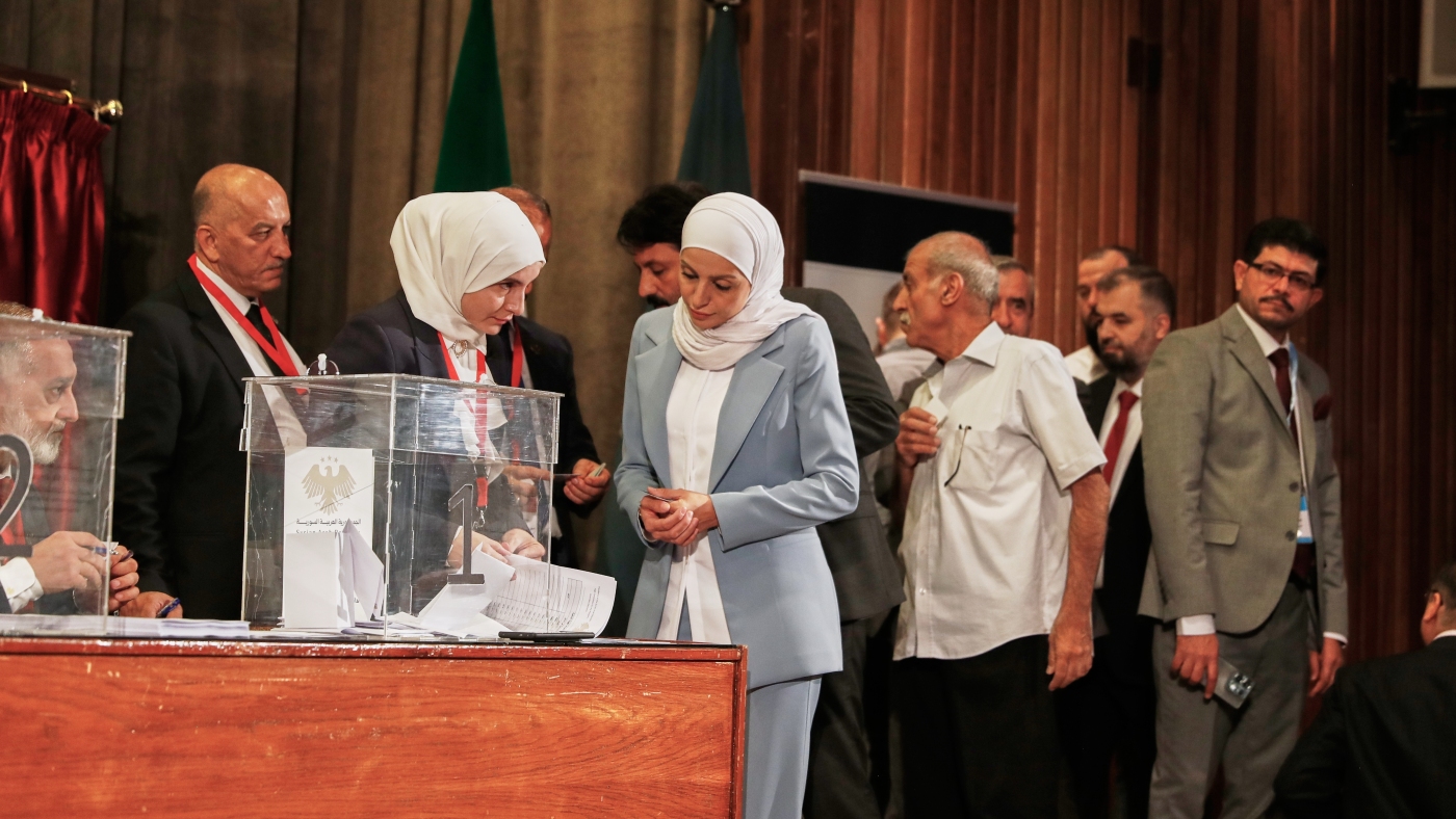 What to expect as Syria holds first parliamentary elections since Assad’s ouster : NPR