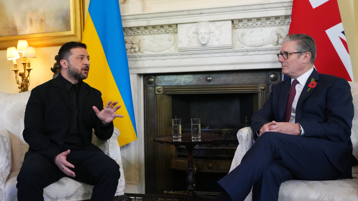 Ukraine’s Zelenskyy in London to seek more support from European leaders
