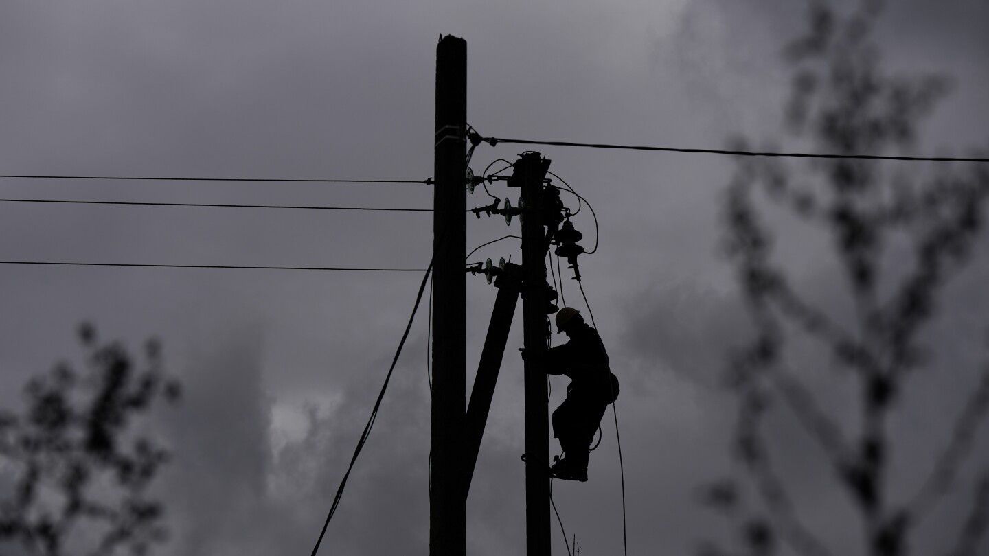 Millions in Ukraine face power outages as Russia targets energy grid