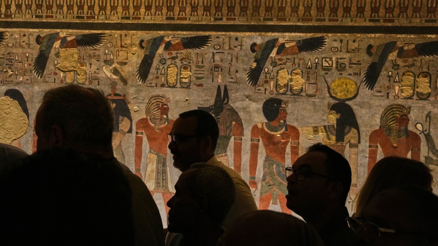 Egypt reopens pharaoh’s tomb in Luxor after 20 years of renovation
