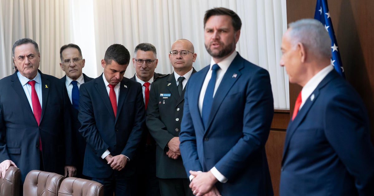 Vance says he was insulted by Israeli lawmakers’ “very stupid political stunt” on West Bank annexation