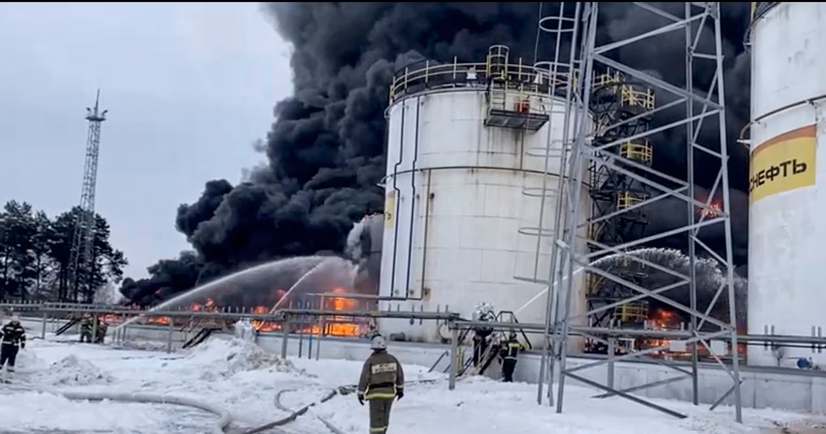 Ukrainian Strikes Petrochemical Plant Deep Inside Russia Amid Escalating Long-Range Attacks