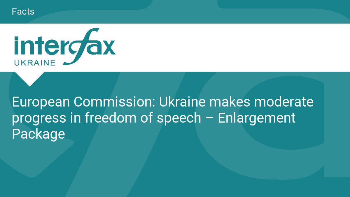 Ukraine makes moderate progress in freedom of speech – Enlargement Package