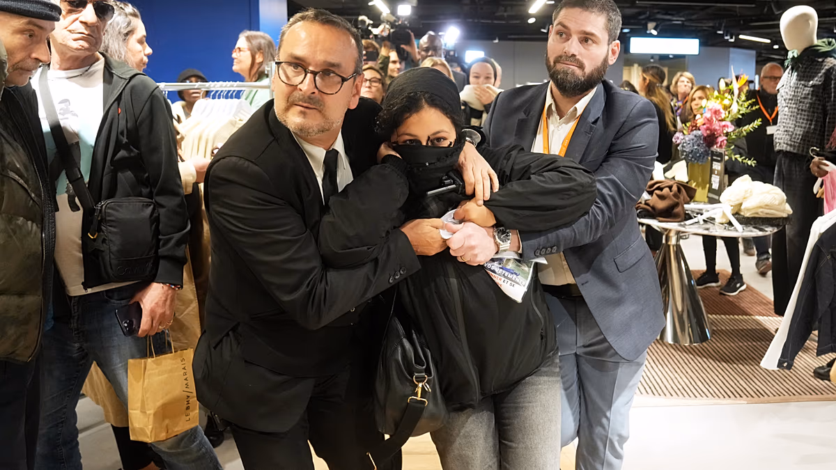 Video. Protests and crowds as Shein opens first permanent store in Paris