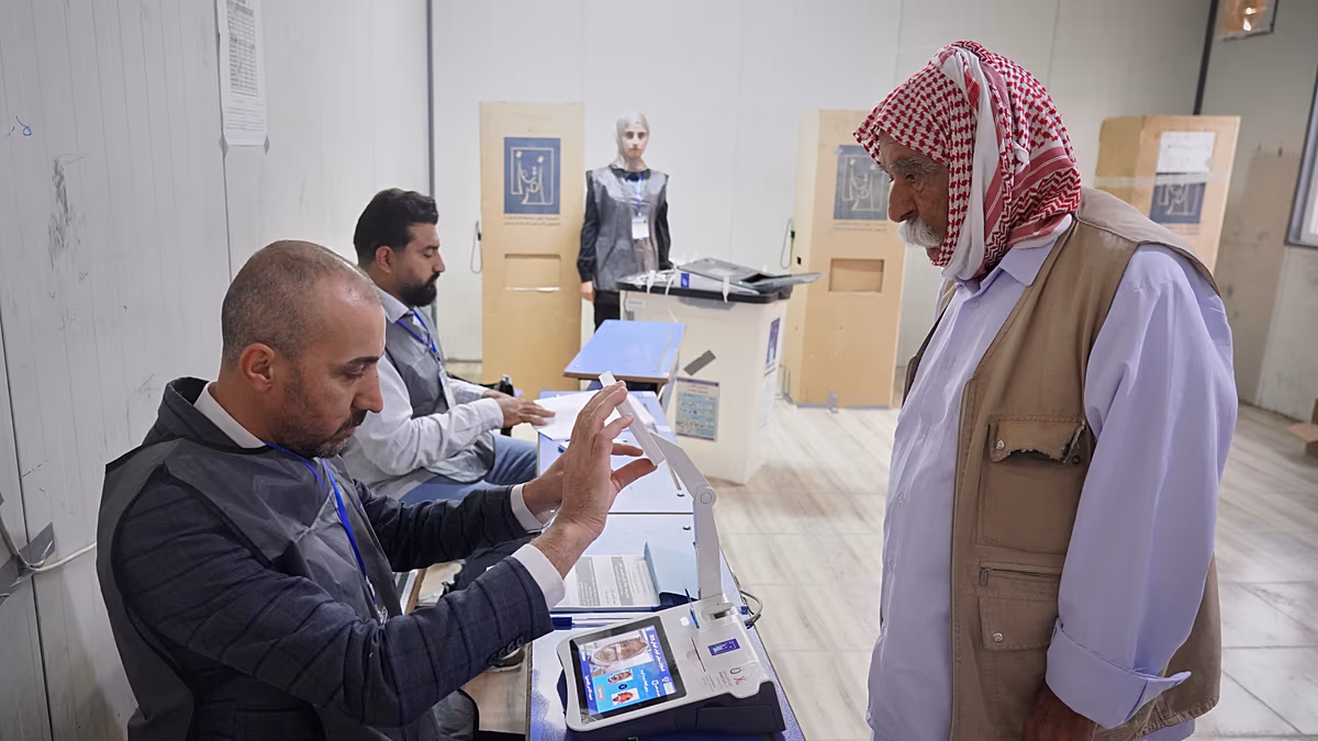 Iraq elections: early voting for security personnel and displaced people began on Sunday