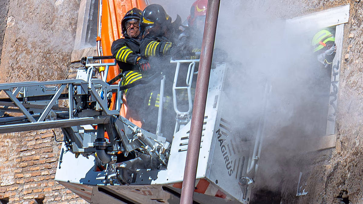 Video. Medieval Torre dei Conti in Rome partially collapses during renovation