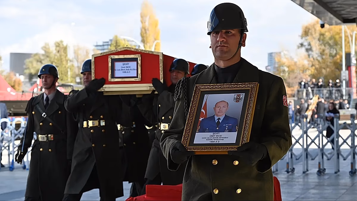 Turkey holds funeral ceremony for 20 military personnel killed in Georgia plane crash