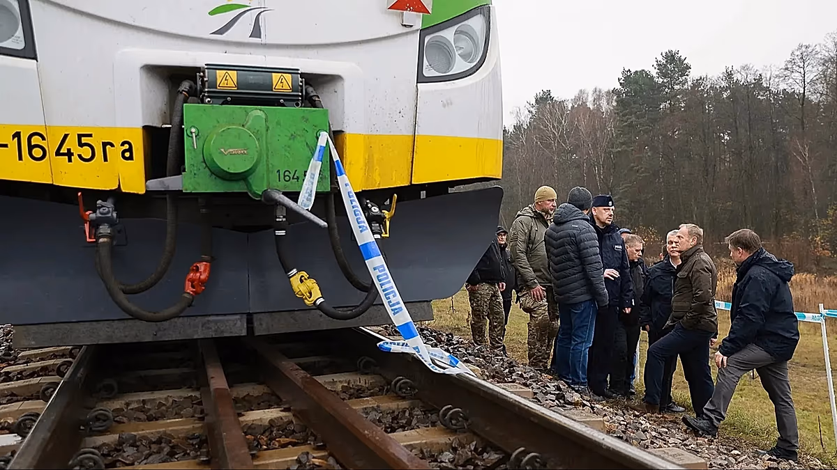 Poland suggests Russia is responsible for railway blast on Ukraine delivery line