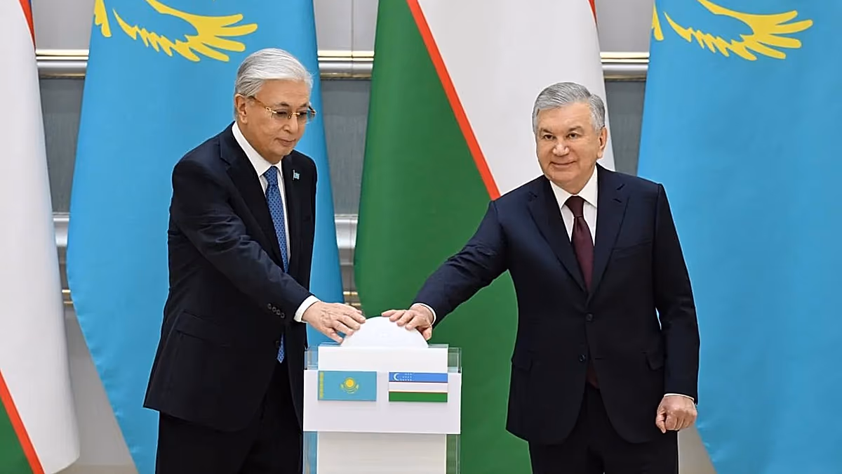 Uzbekistan and Kazakhstan launch $1.3 billion projects, set $10 billion trade target for 2030