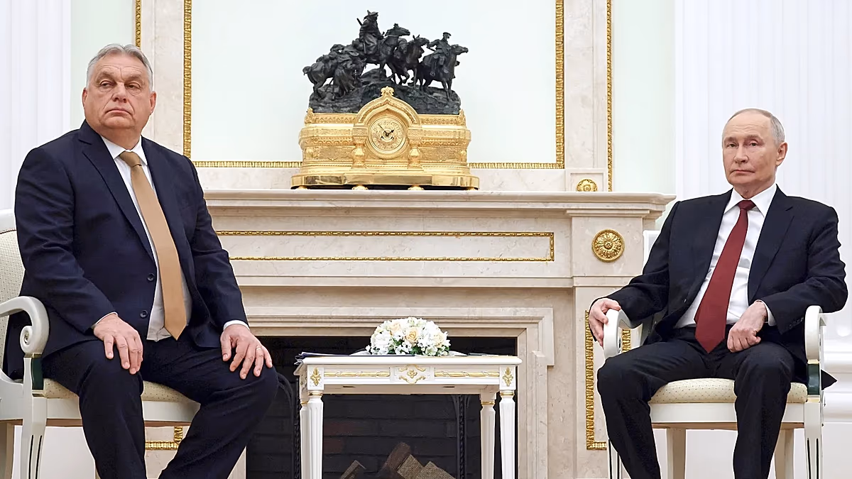 Orbán’s visit to Putin ‘a middle finger’ to the EU and ‘a hostile act’ for Europeans