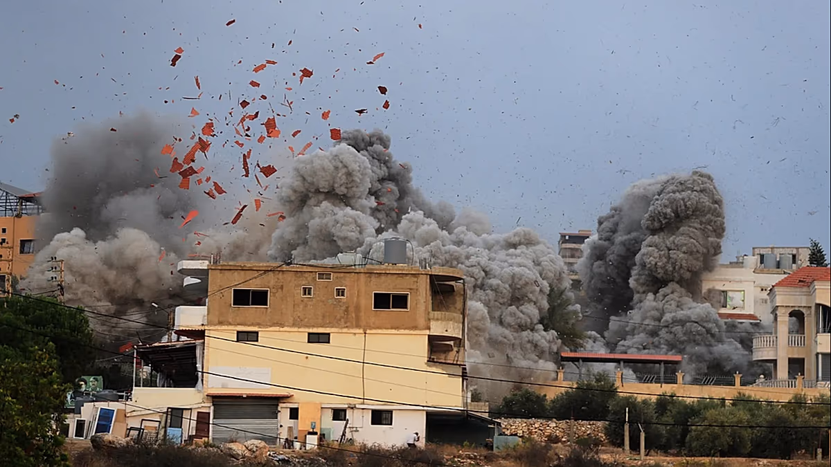 Israeli military says it struck Hezbollah targets in southern Lebanon towns