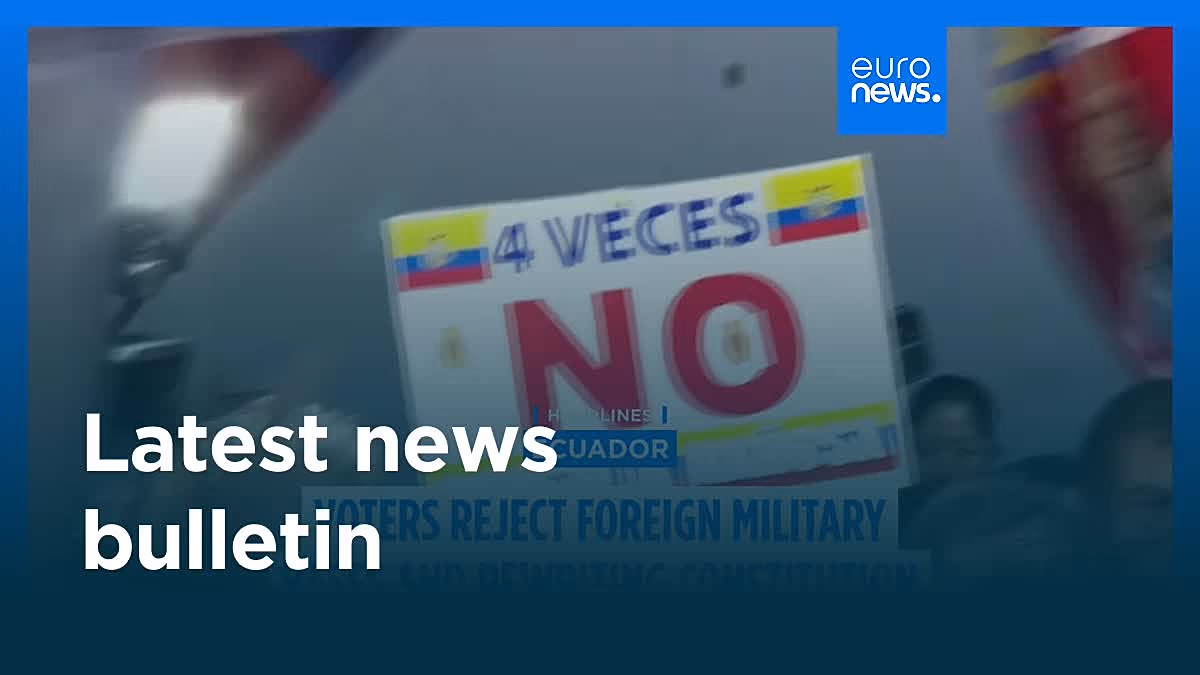 Video. Latest news bulletin | November 17th, 2025 – Midday