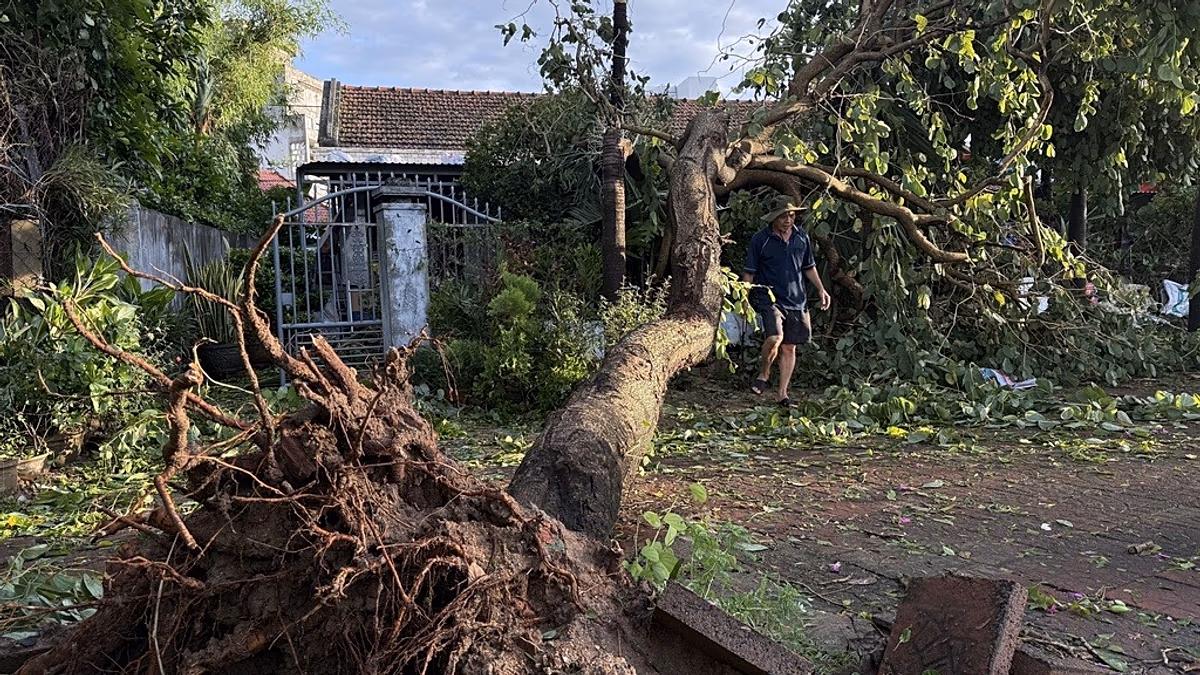 At least five people killed as Typhoon Kalmaegi makes landfall in Vietnam