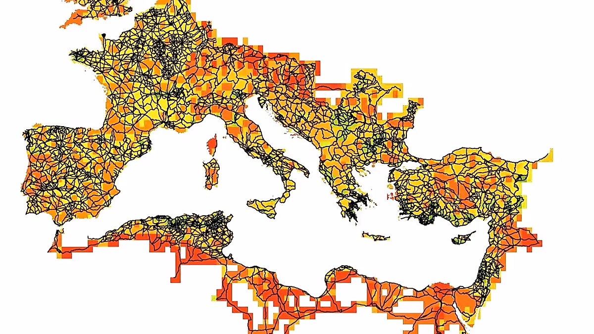 Mapping the past: 300,000km of Roman roads charted in new digital project