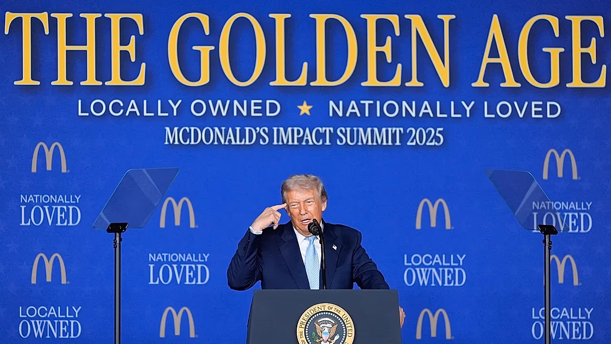 Trump lavishes praise on McDonald’s as soaring beef prices hit US households