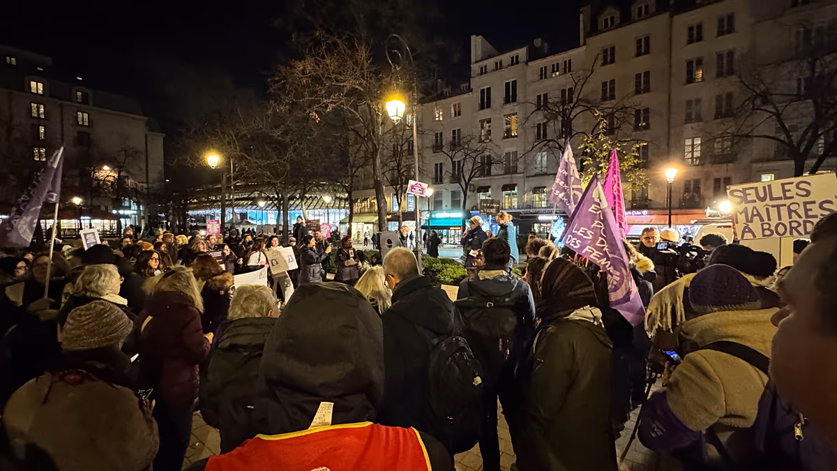 Paris protesters demand action as France faces surge in gender-based violence