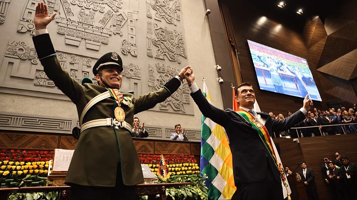 Rodrigo Paz sworn-in as Bolivia’s new president ending 20 year dynasty of one-party rule