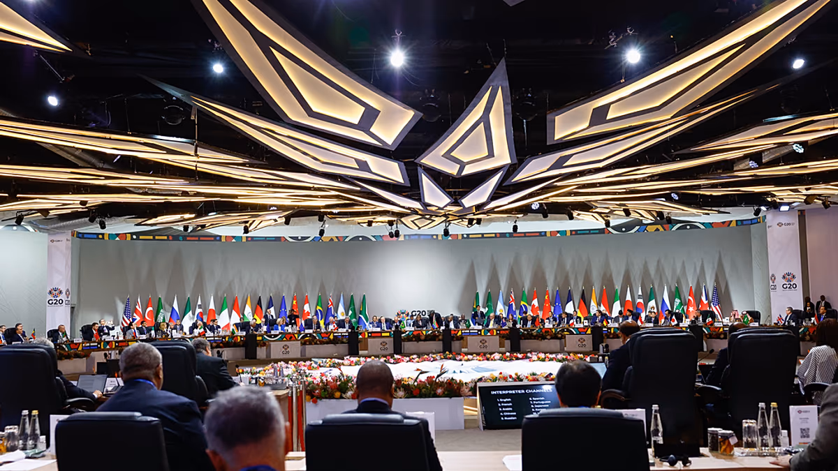 Africa’s first G20 summit adopts declaration as EU leaders respond to US peace plan for Ukraine