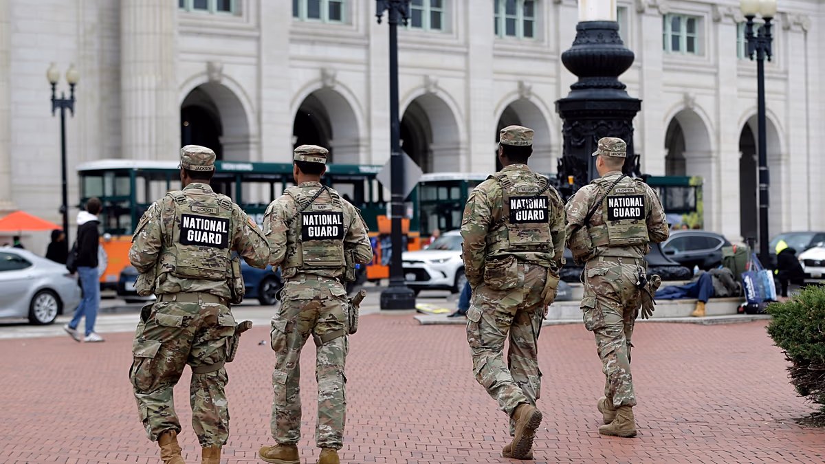 Two National Guard soldiers shot in the middle of Washington D.C.