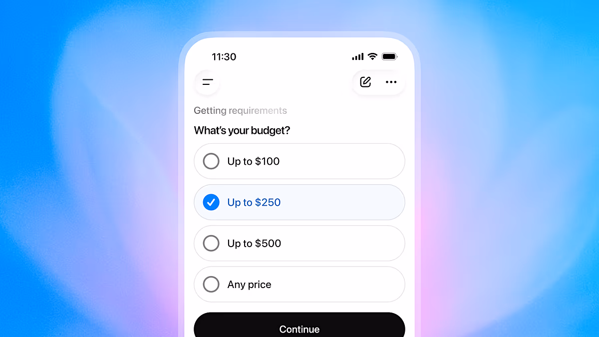 OpenAI rolls out shopping research tool on ChatGPT in time for Black Friday