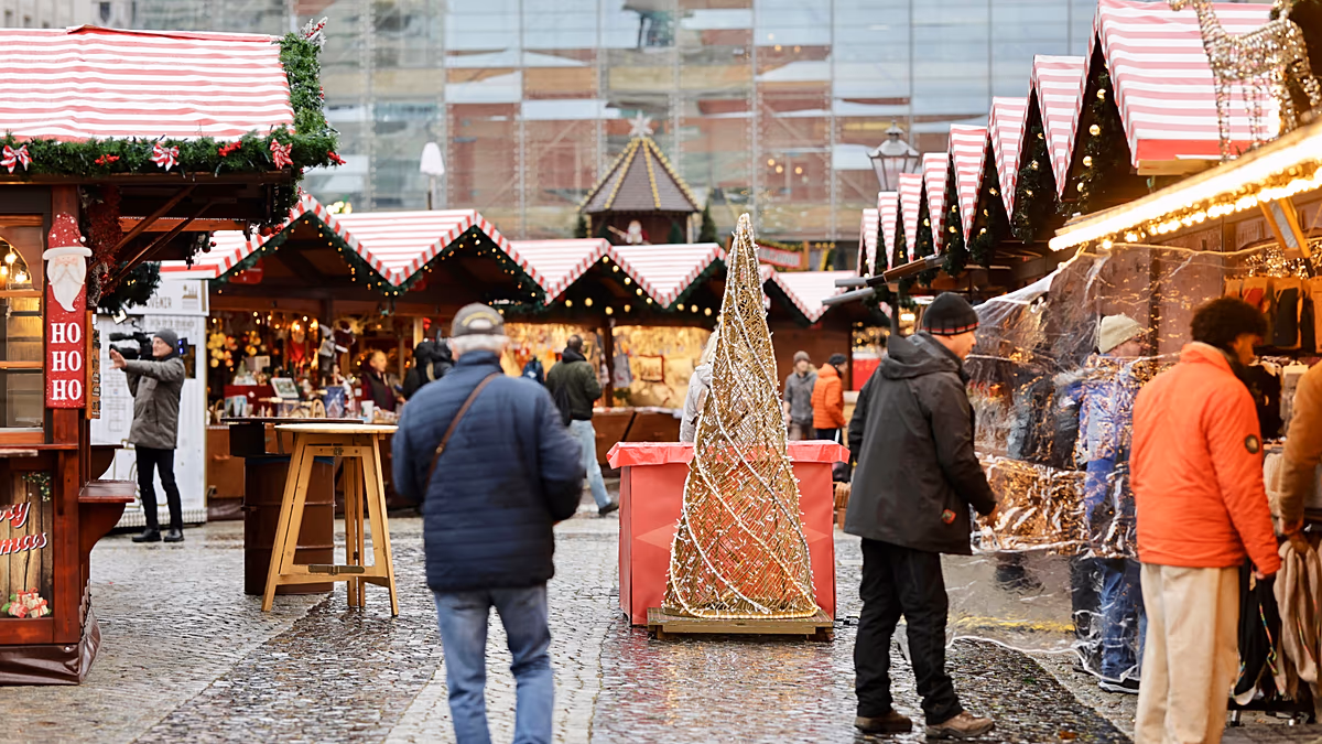 Video. Germany’s Magdeburg Christmas market reopens a year after deadly car attack