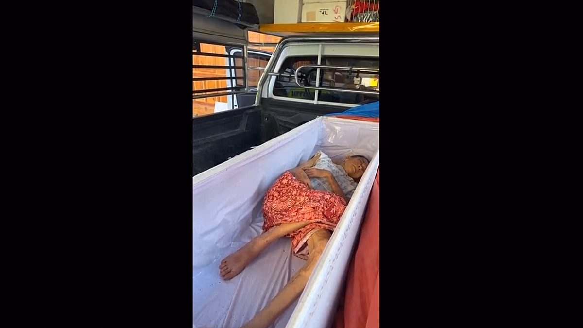 Video. Thai woman found alive in coffin moments before temple cremation