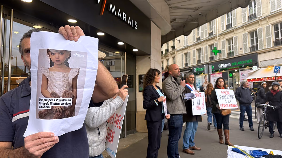 Video. France warns Shein amid protest over child-pornography-linked sex doll
