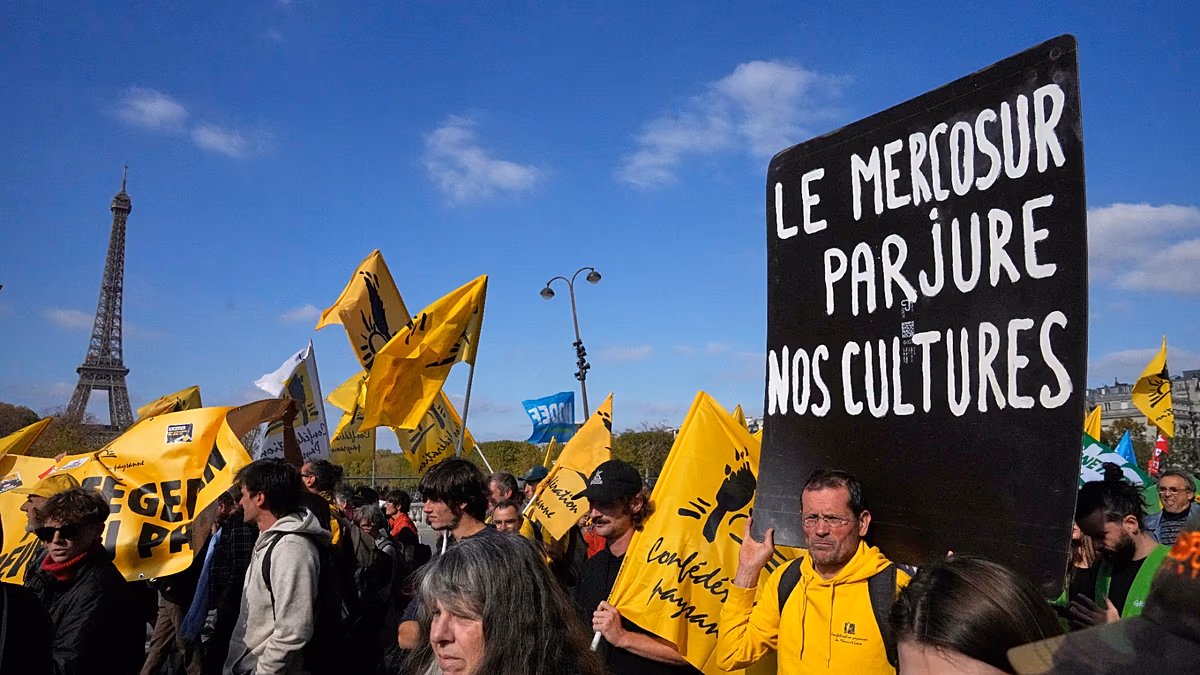 Macron in balancing act over Mercosur deal