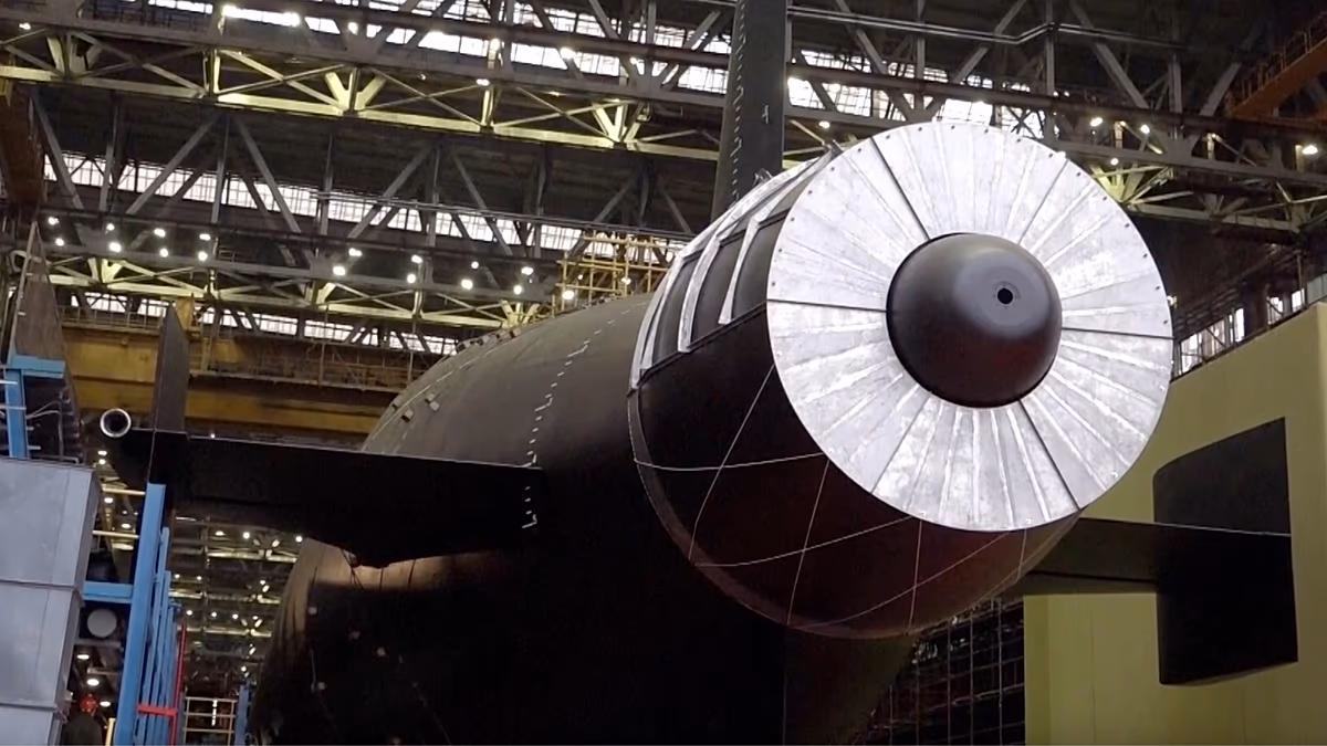 Video. Russia launches new nuclear submarine ‘Khabarovsk’