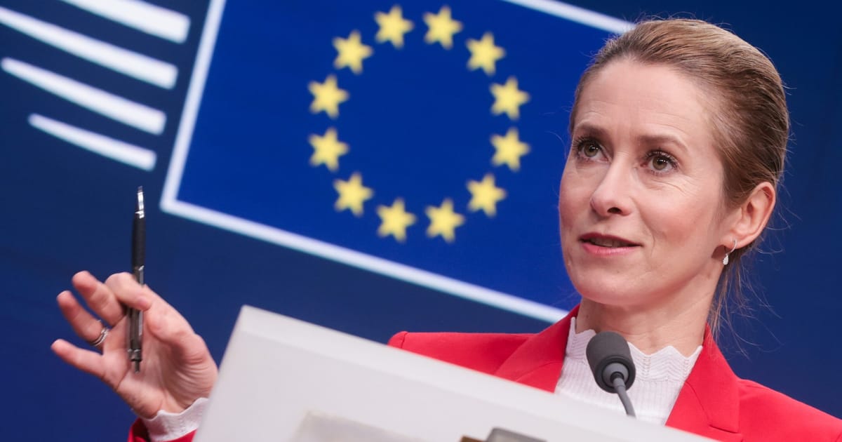 Russia must make concessions as part of any peace deal, says EU’s Kallas – POLITICO