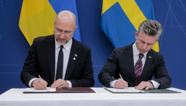 Ukraine, Sweden ready to develop partnership in defense innovations