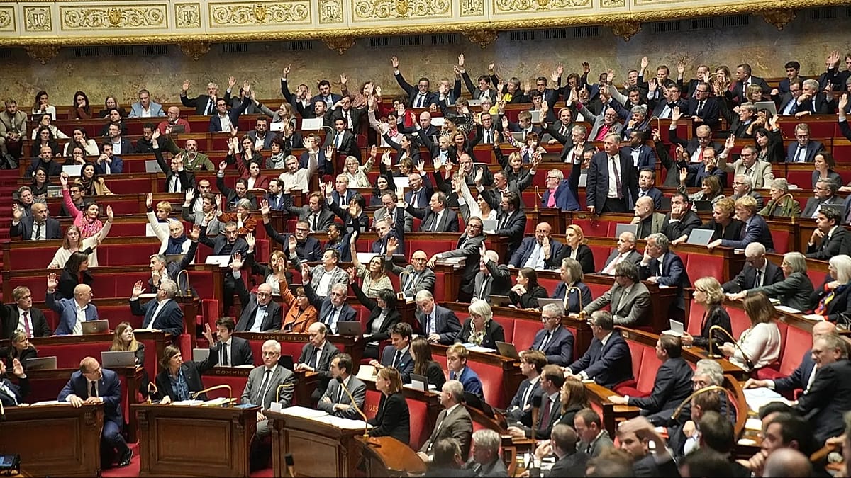 France’s National Assembly overwhelmingly votes to suspend controversial pension reform