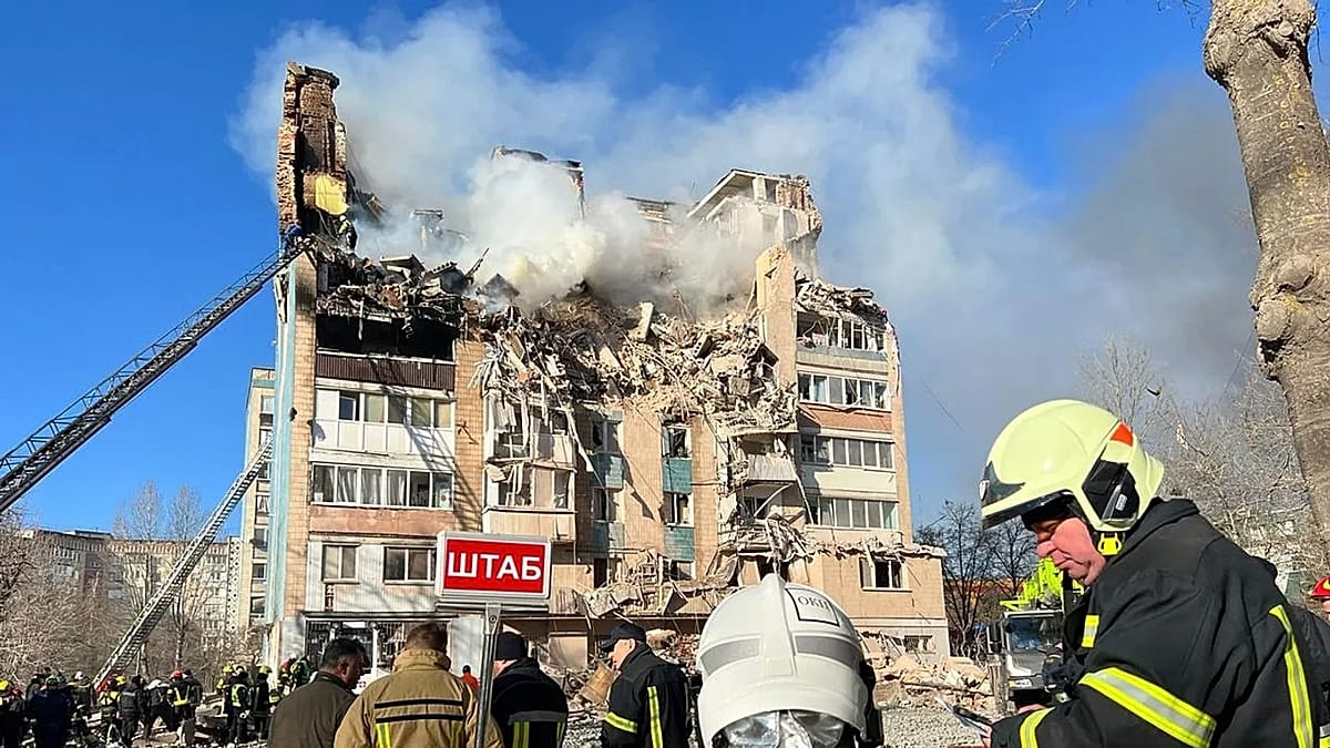 Death toll from Russian airstrike on Ternopil in western Ukraine rises to 25, including children
