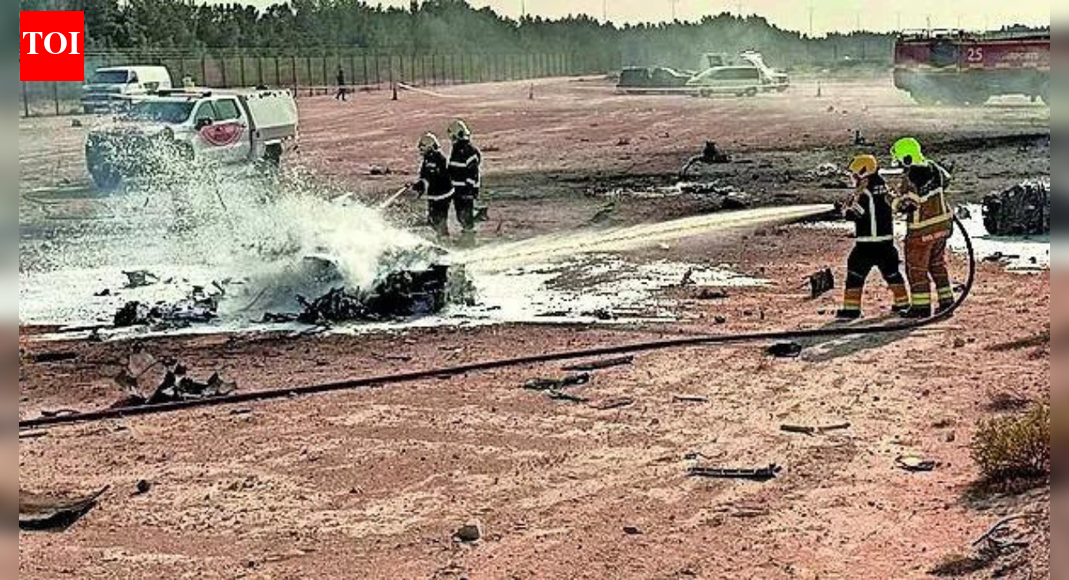 IAF pilot dies as Tejas fighter crashes at Dubai air show | India News