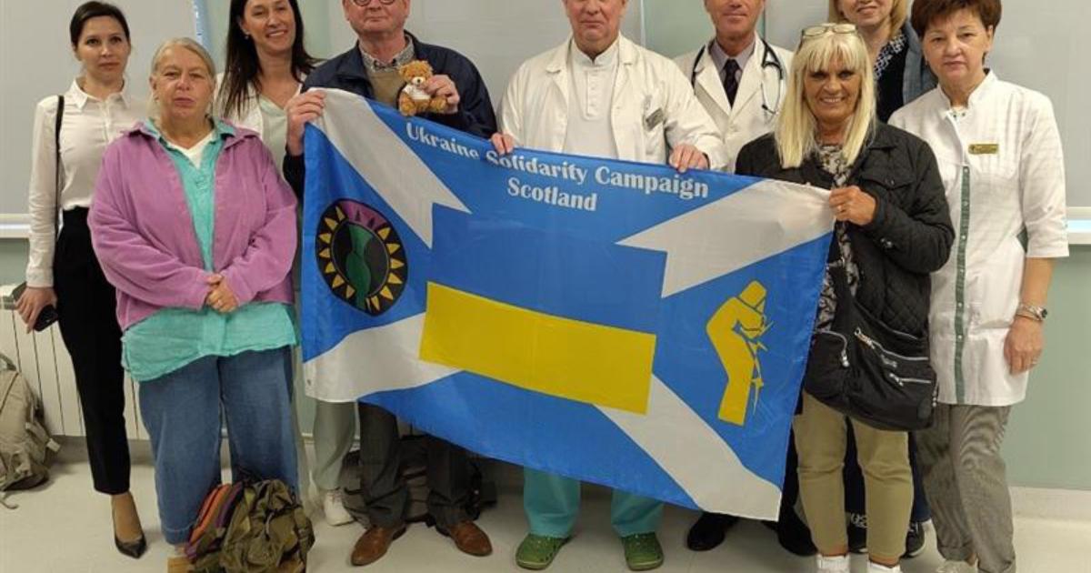 Surplus gym equipment sent from Lanarkshire to Ukraine