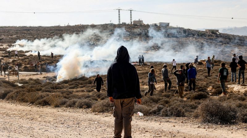 Israeli settlers torch Palestinian vehicles and homes in West Bank village