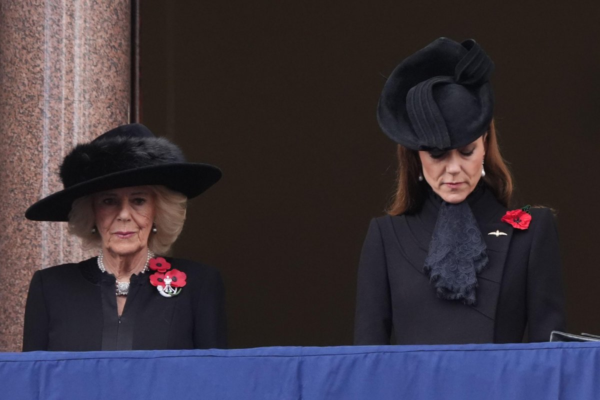 Sentimental and Somber Royal Jewels on Remembrance Sunday in London