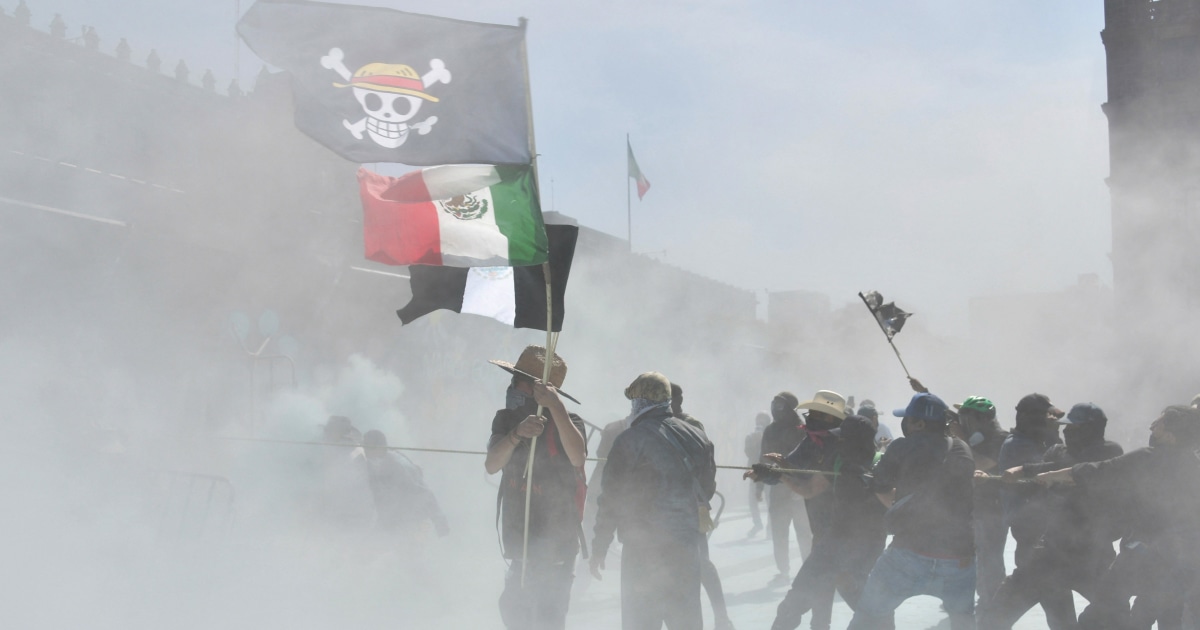 Thousands protest crime and corruption in Mexico City as ‘Gen Z’ protests gain momentum