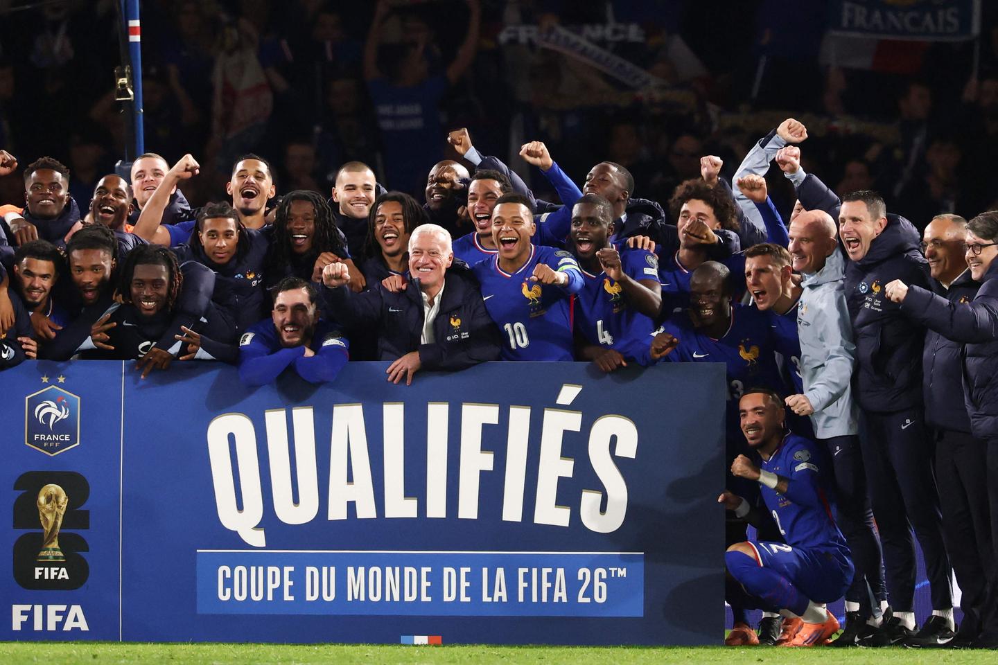 France qualify for 2026 World Cup after defeating Ukraine 4-0