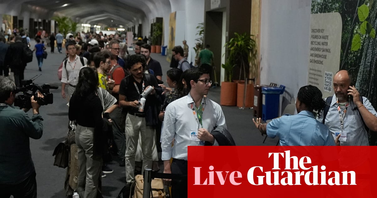 Cop30 live: rumours of deal as delegates prepare for final plenary | Cop30