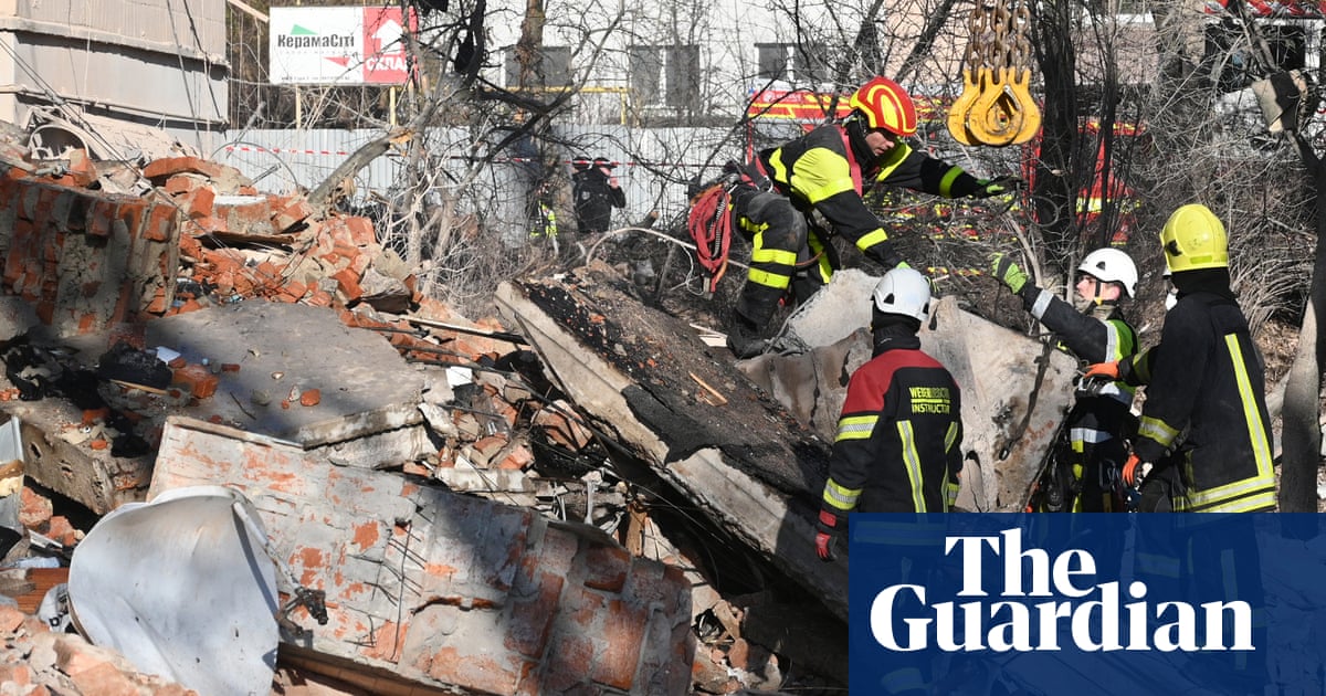 Ukraine war briefing: rescuers comb through rubble after Russian attack kills at least 26 | Ukraine