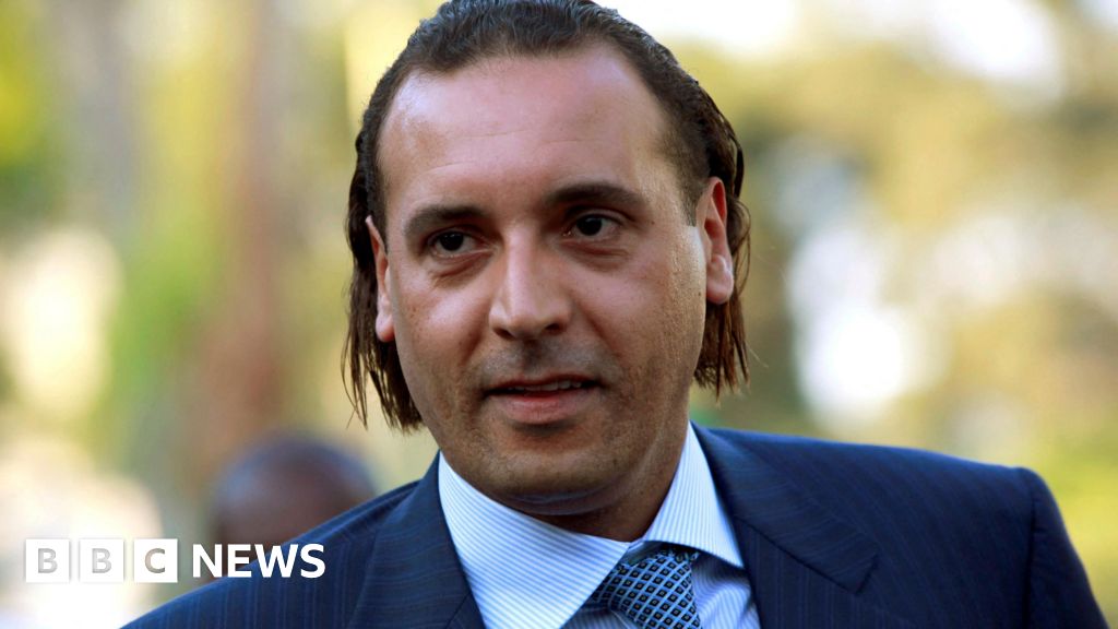 Gaddafi’s youngest son released after 10 years in Lebanese detention