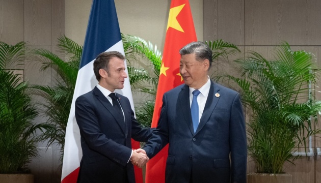 Macron to ask Xi to influence Putin for ceasefire in Ukraine