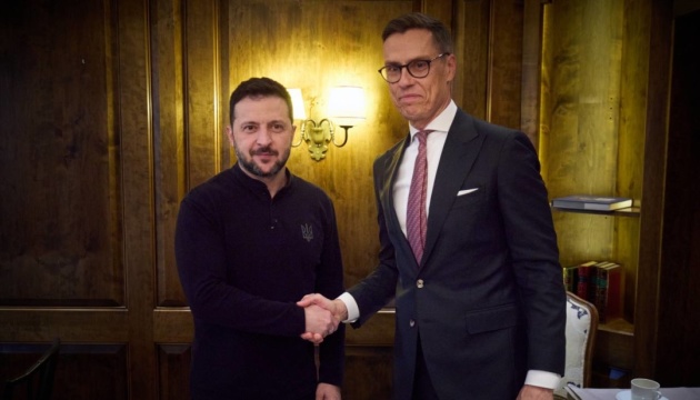 Zelensky discusses Geneva peace plan meeting with Stubb