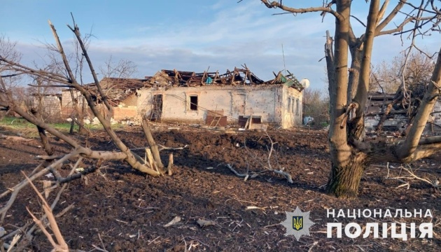 Russian strike leaves two killed, 13 injured in one day in Kherson region