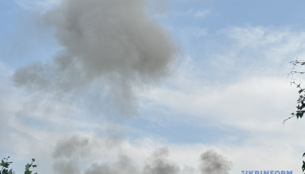 Two injured as Russian drone strike hits car in Bilozerka