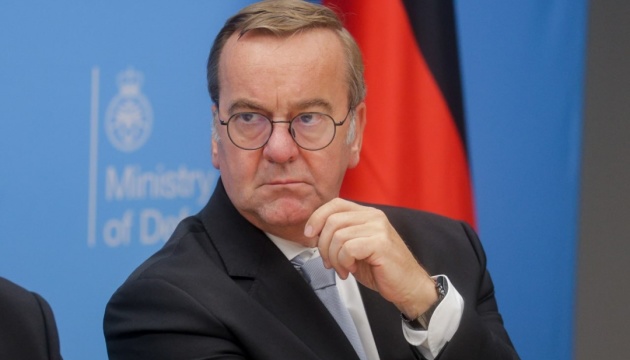 Ukraine's capitulation can encourage Putin and others like him – Pistorius