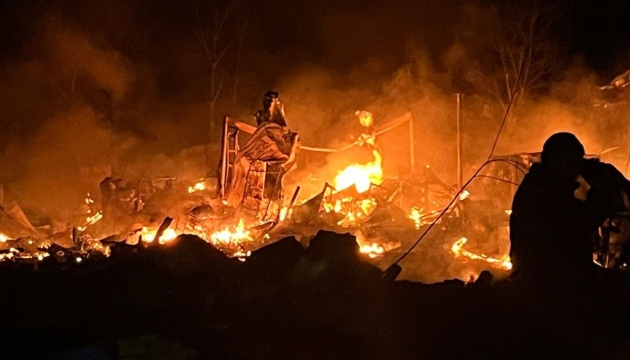 Eight people injured in Russian attack on store in Dnipropetrovsk region