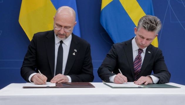 Ukraine, Sweden ready to develop partnership in defense innovations